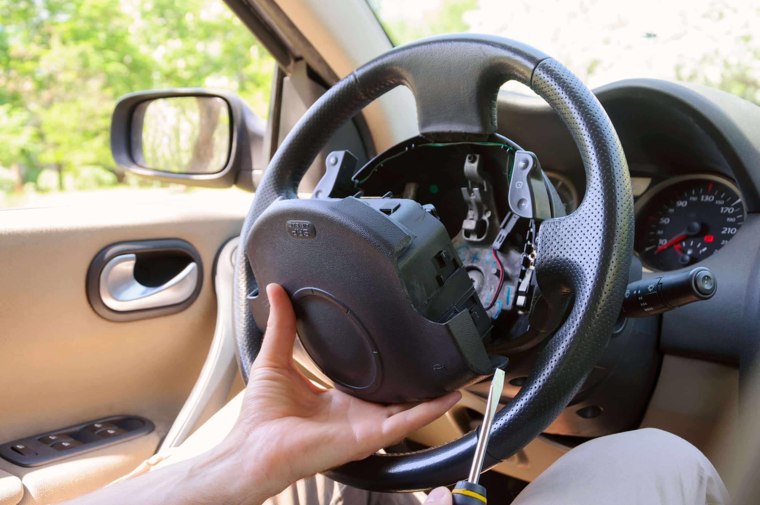 Steering wheel repair